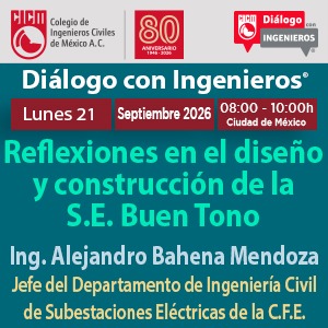 Diálogo con Ingenieros Lunes 21 de septiembre de 2026